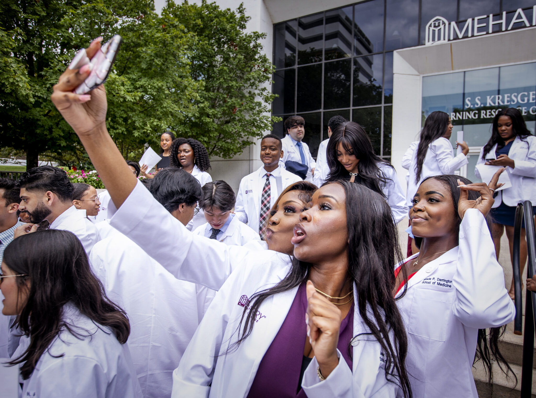 Meharry School of Medicine students
