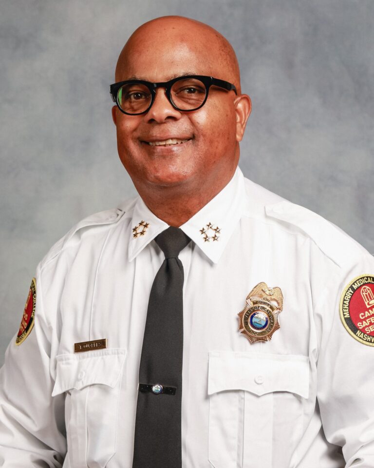 Police officer in uniform.