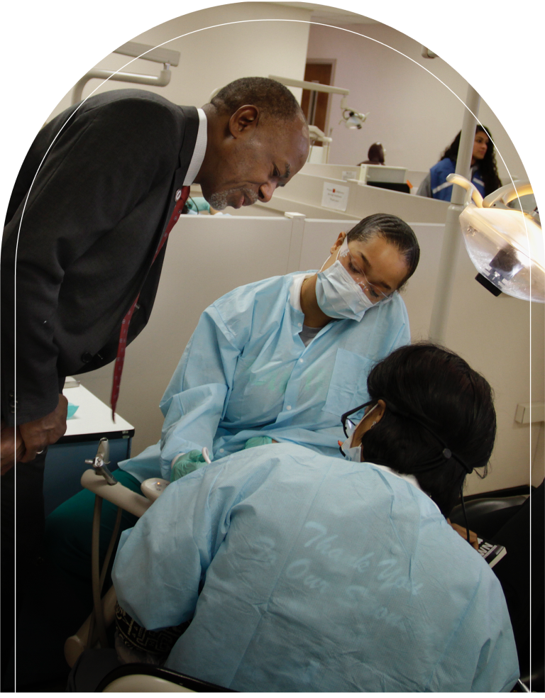 Medical professionals in a hospital setting.