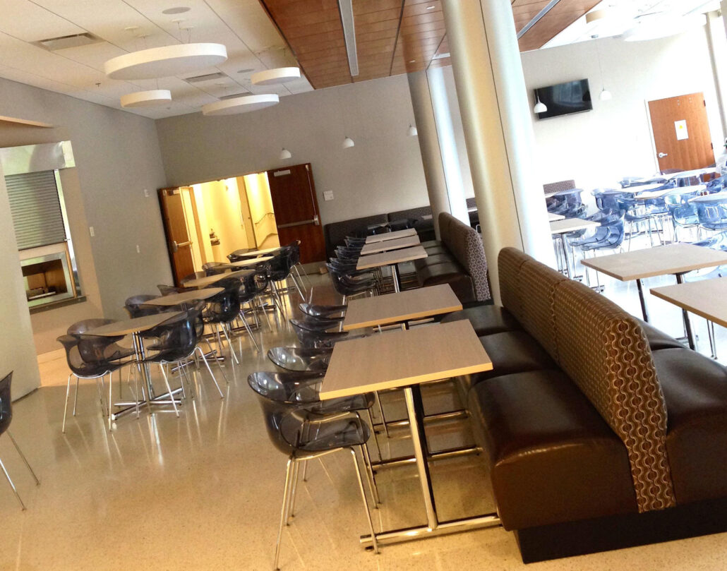 Dining area at Cal Turner Center