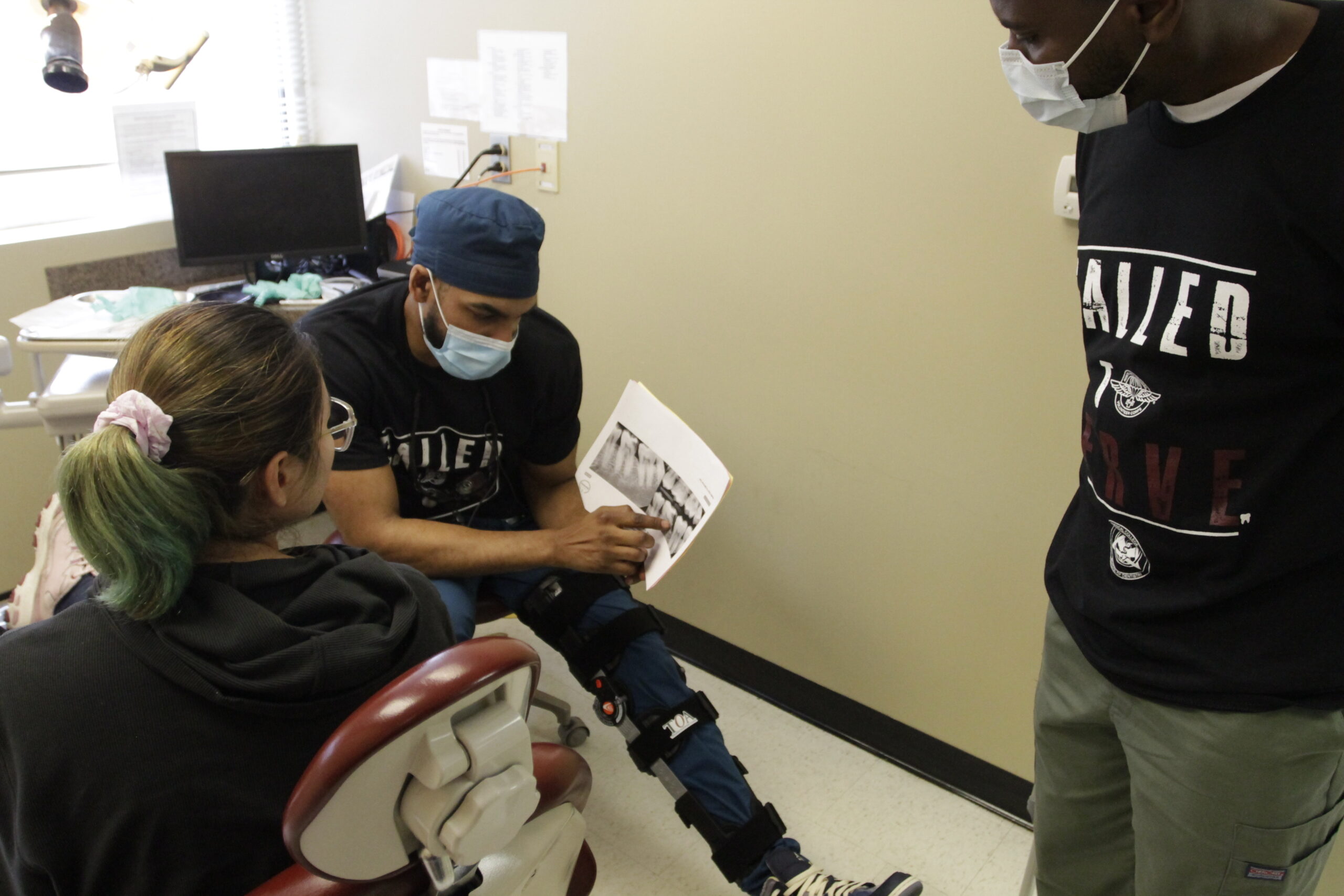 dental student explains xray