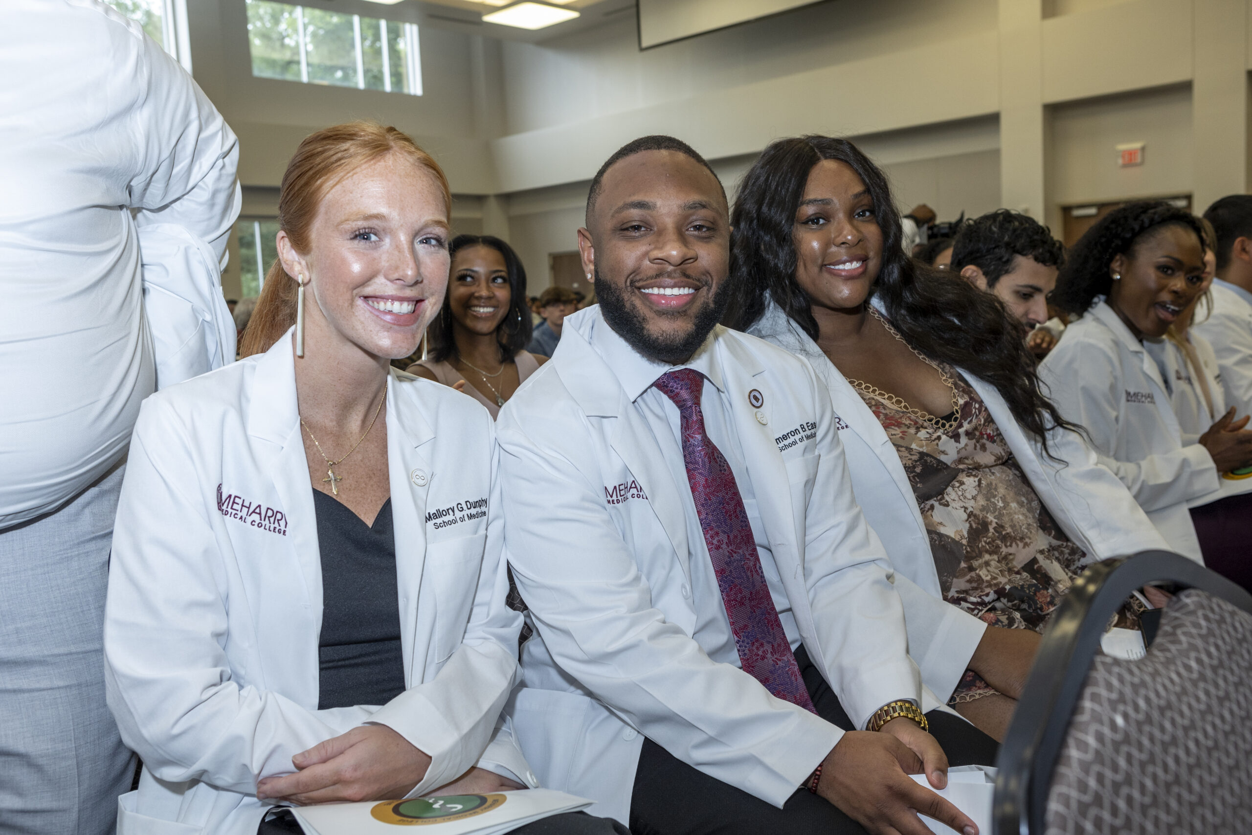 Meharry students during White Coat
