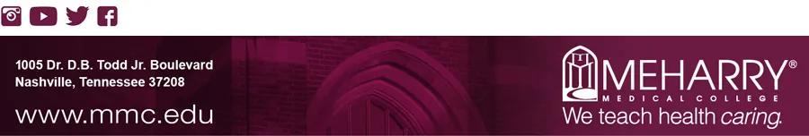 Meharry Email Signature Logo