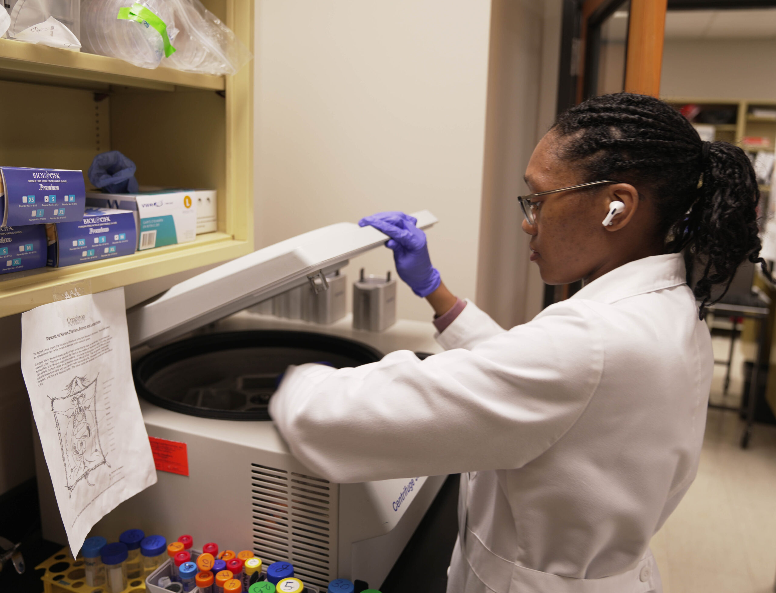 Researcher centrifuge