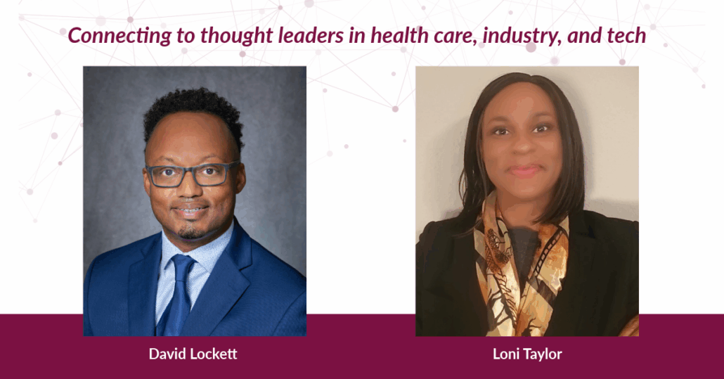 Lockett and Taylor conntecting to key thought leaders