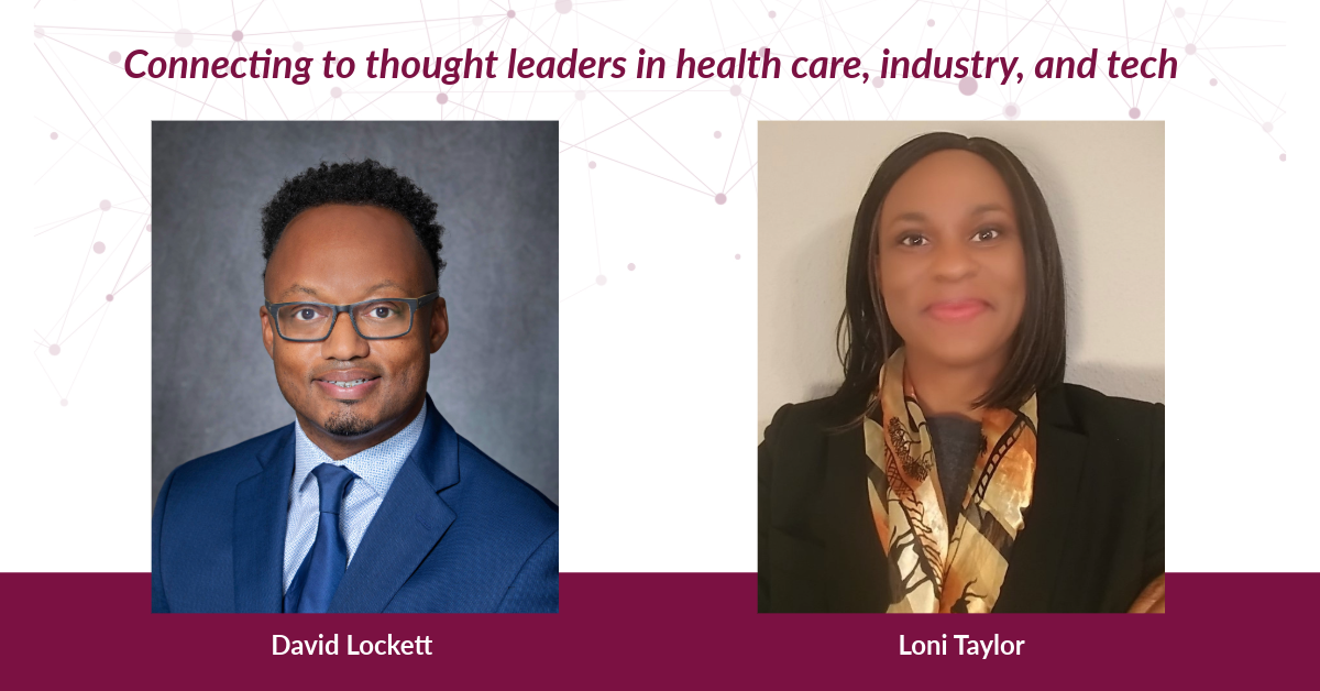 Lockett and Taylor conntecting to key thought leaders