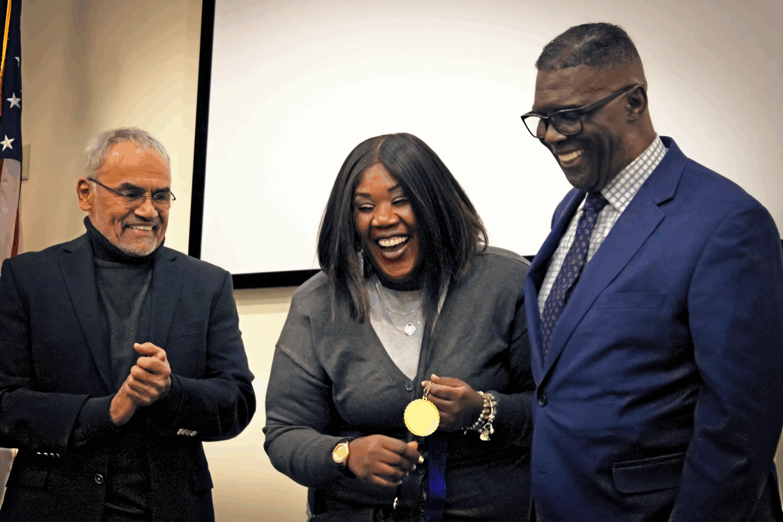 Victoria Franklin receives Meharry Research Day award