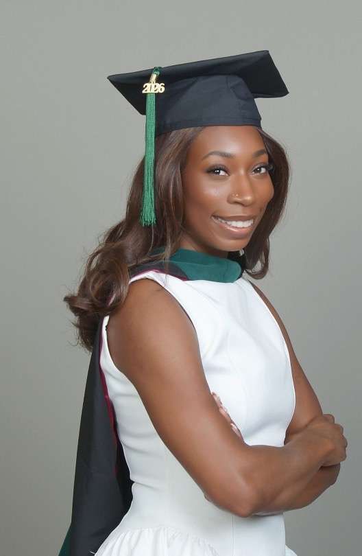Student with grad cap