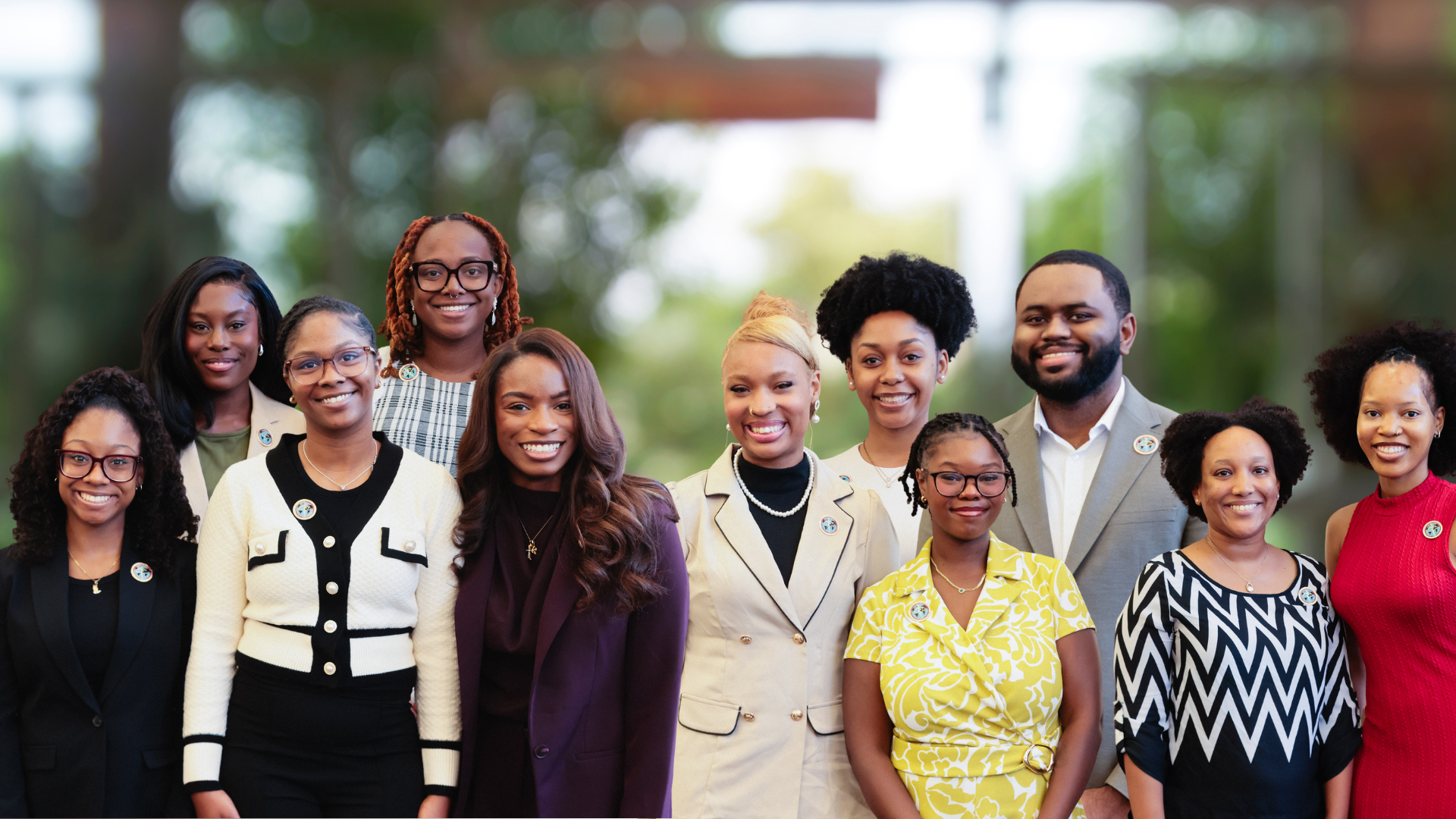 Group of students in professional dress