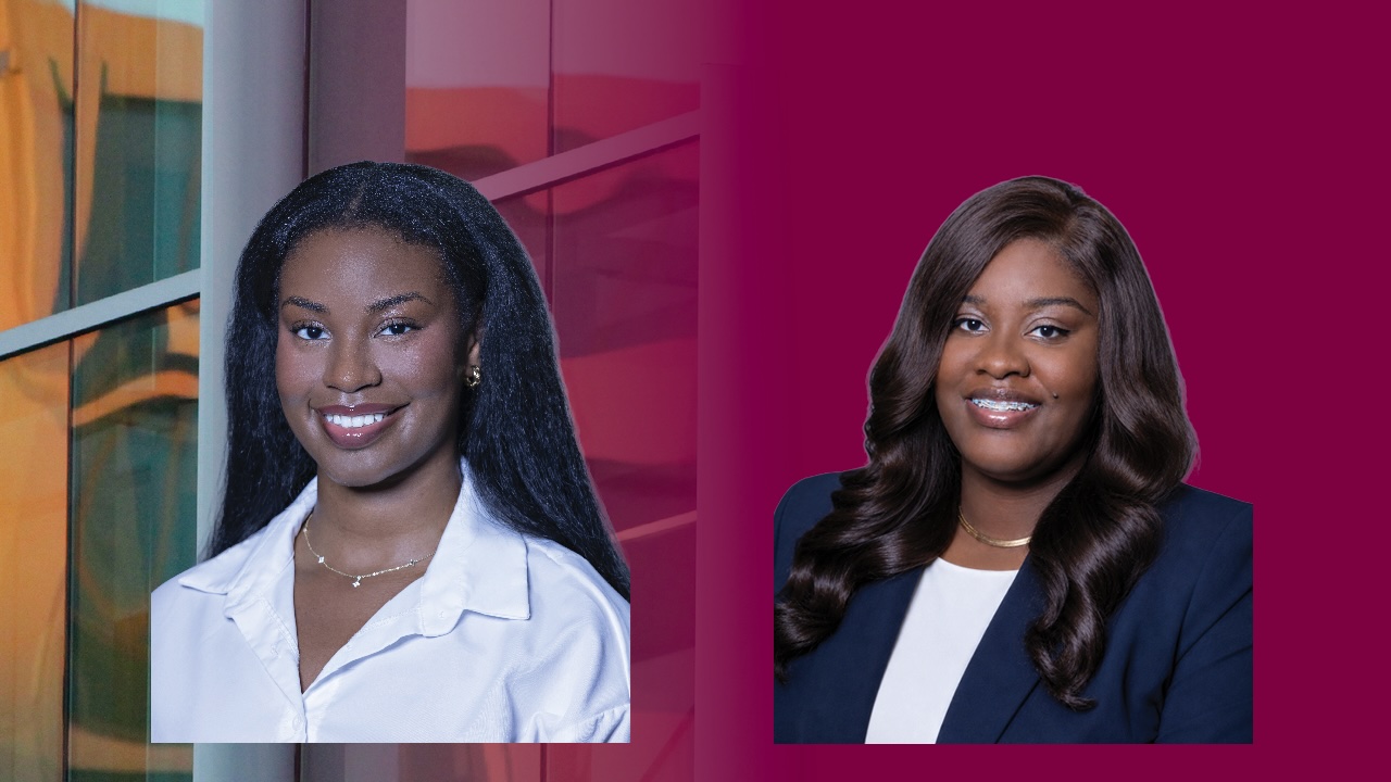 Dike and Pounds receive Maternal Health Fellowship